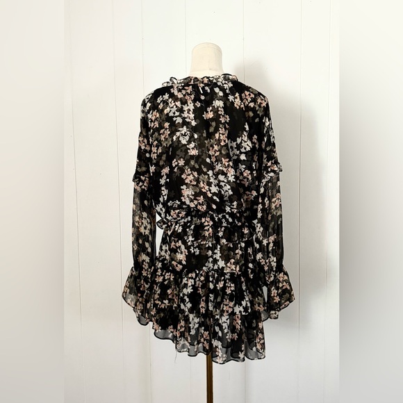 MISA Los Angeles Lolita Dress in Ditsy Black Floral Size Large - Picture 7 of 13